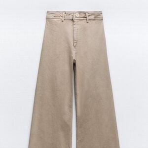 ZARA ZW The Marine Straight High Rise Jeans